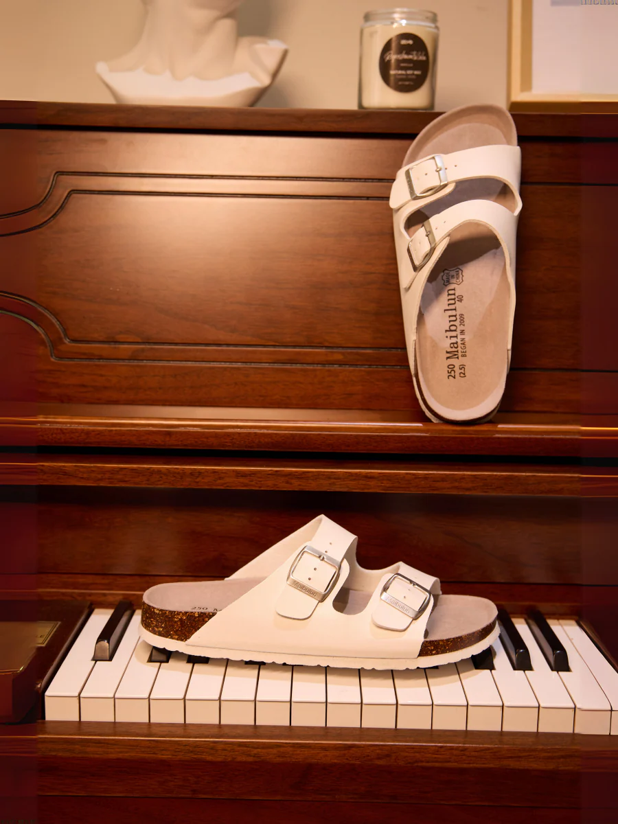 Maibulun Arizona Sandals White