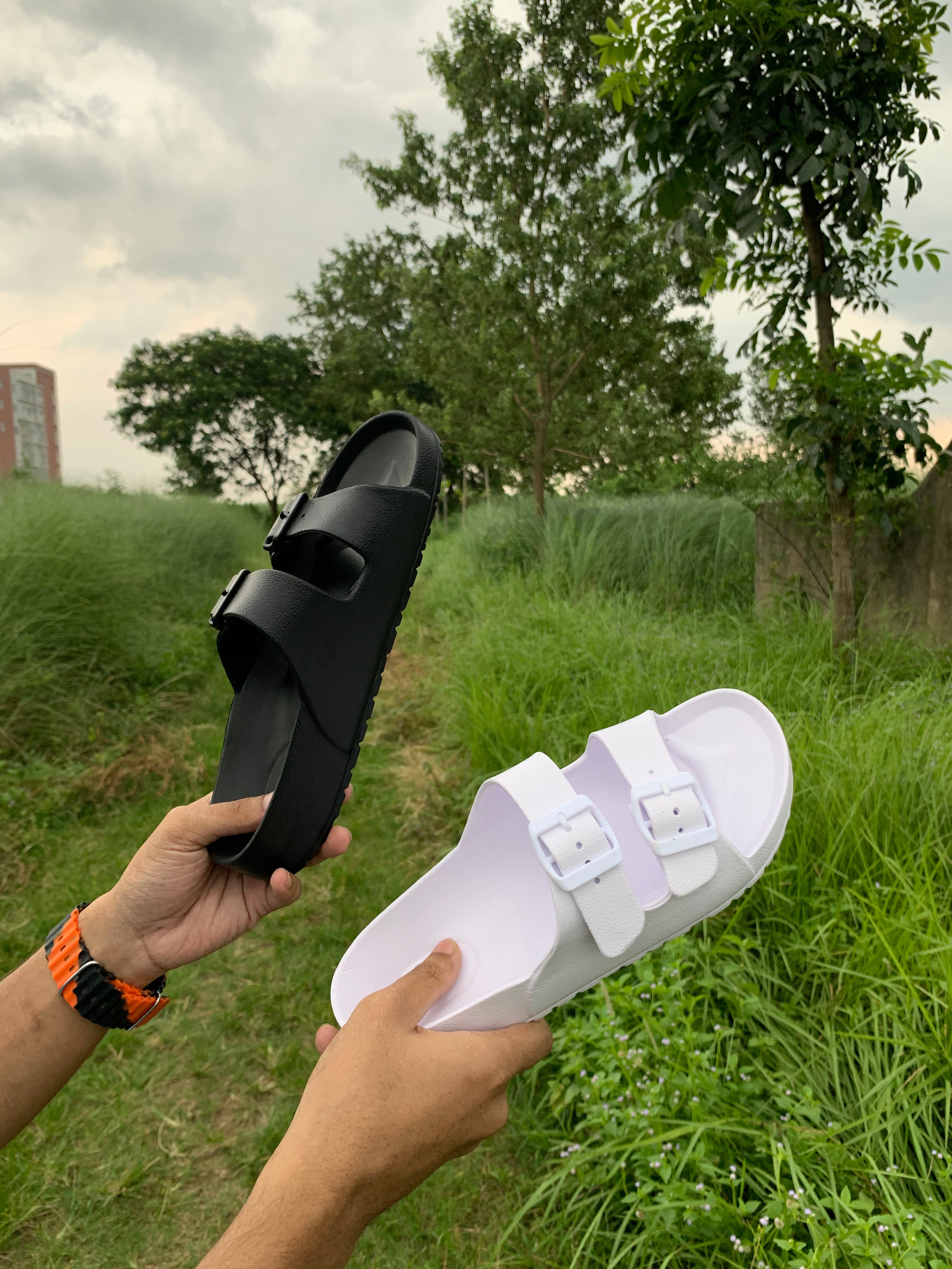 Arizona Rubber Sandals Black