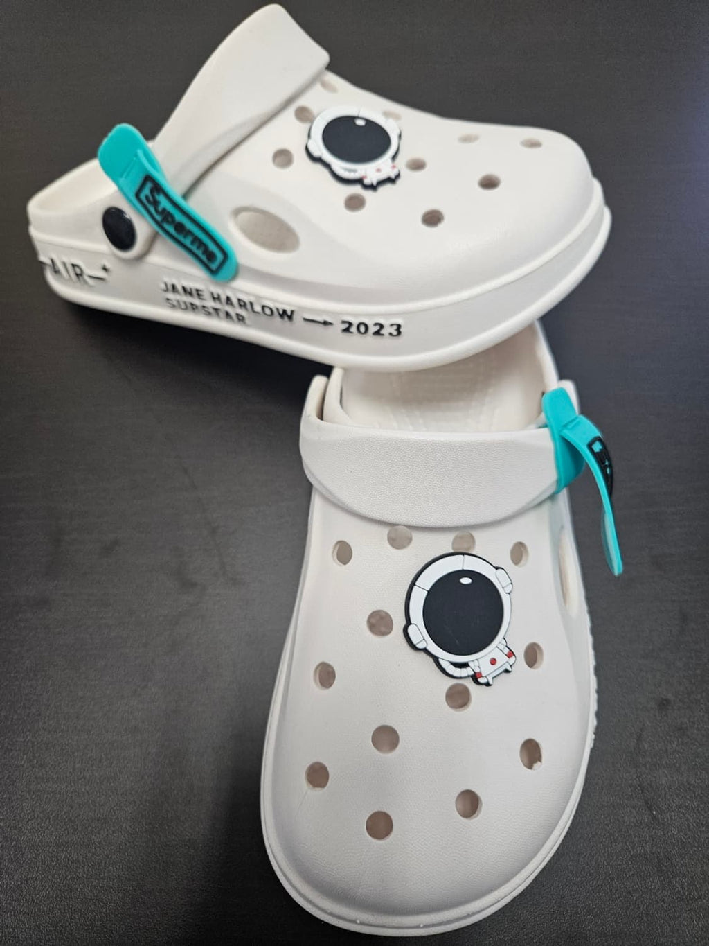 Supreme Style White Clogs