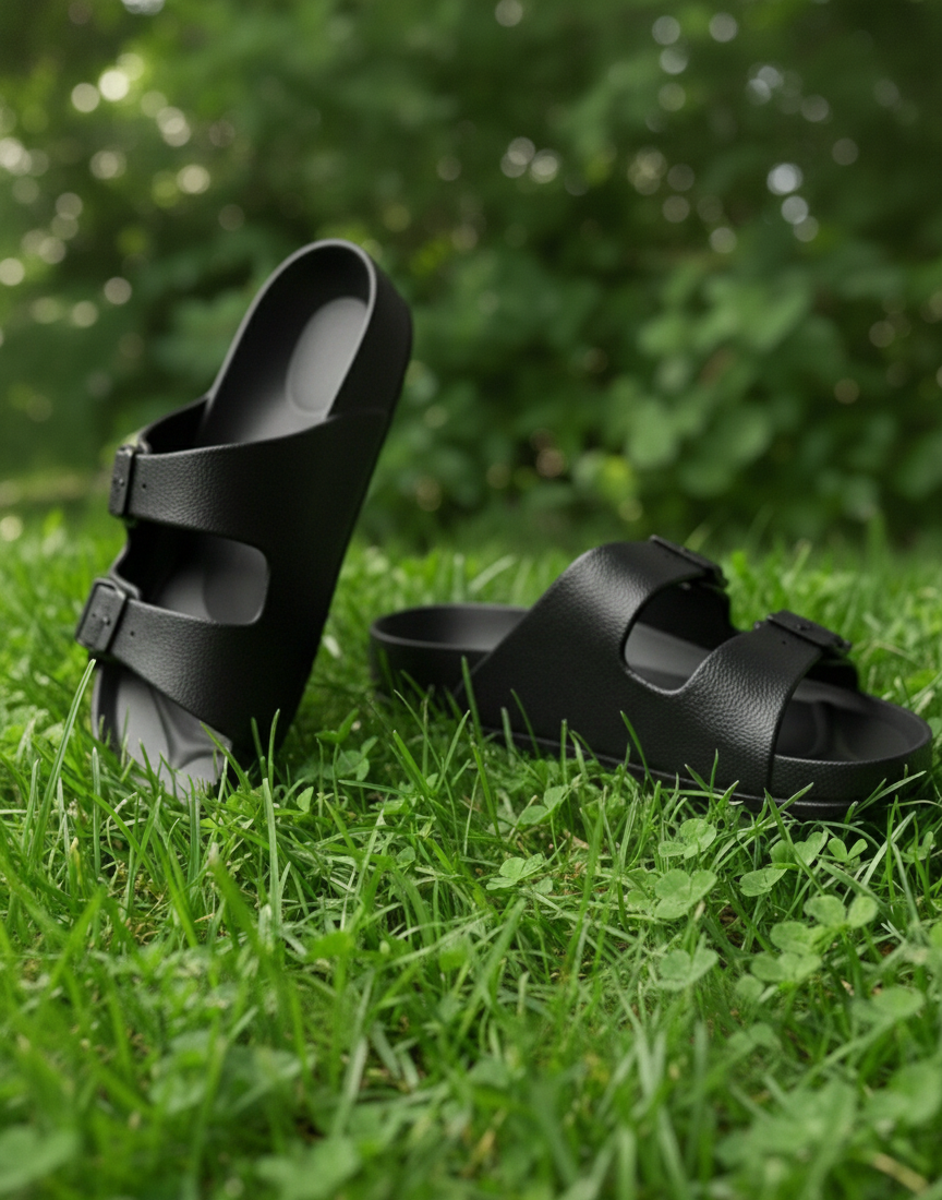 Arizona Rubber Sandals Black