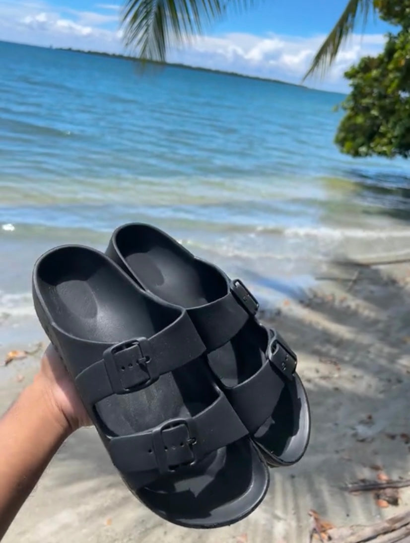 Arizona Rubber Sandals Black