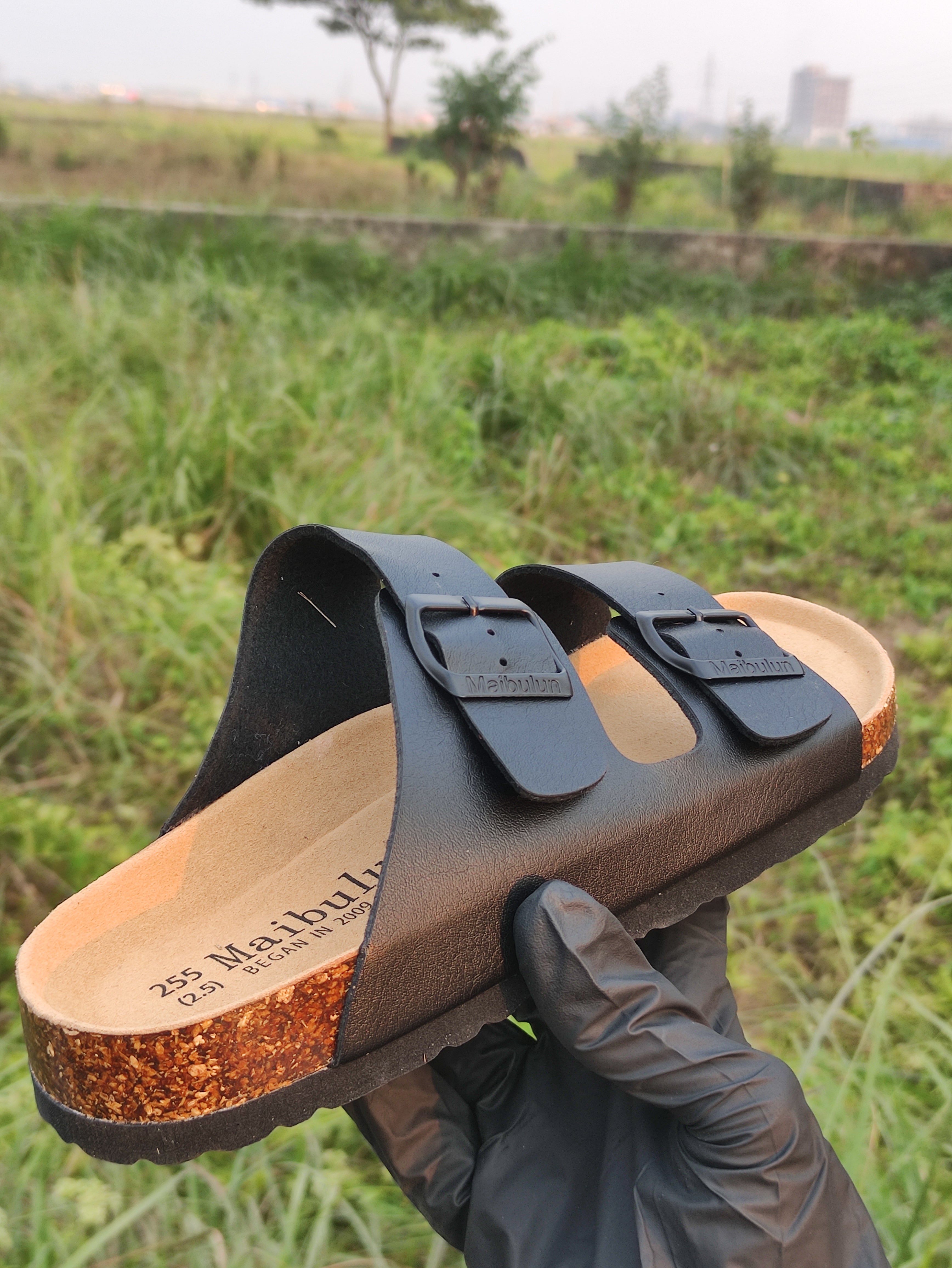 Maibulun Arizona Sandals Black