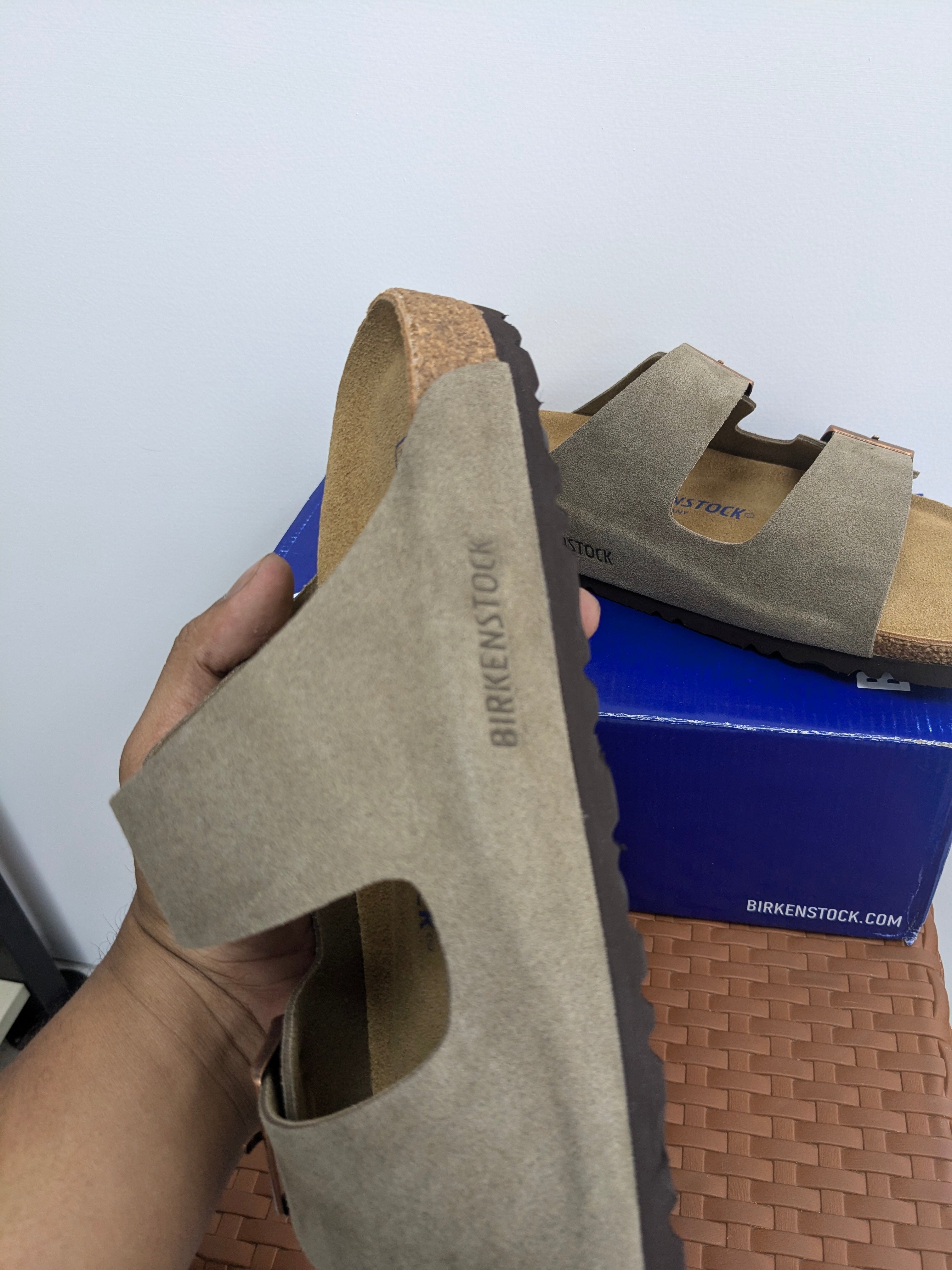 Birkenstock | Arizona Suede Khaki