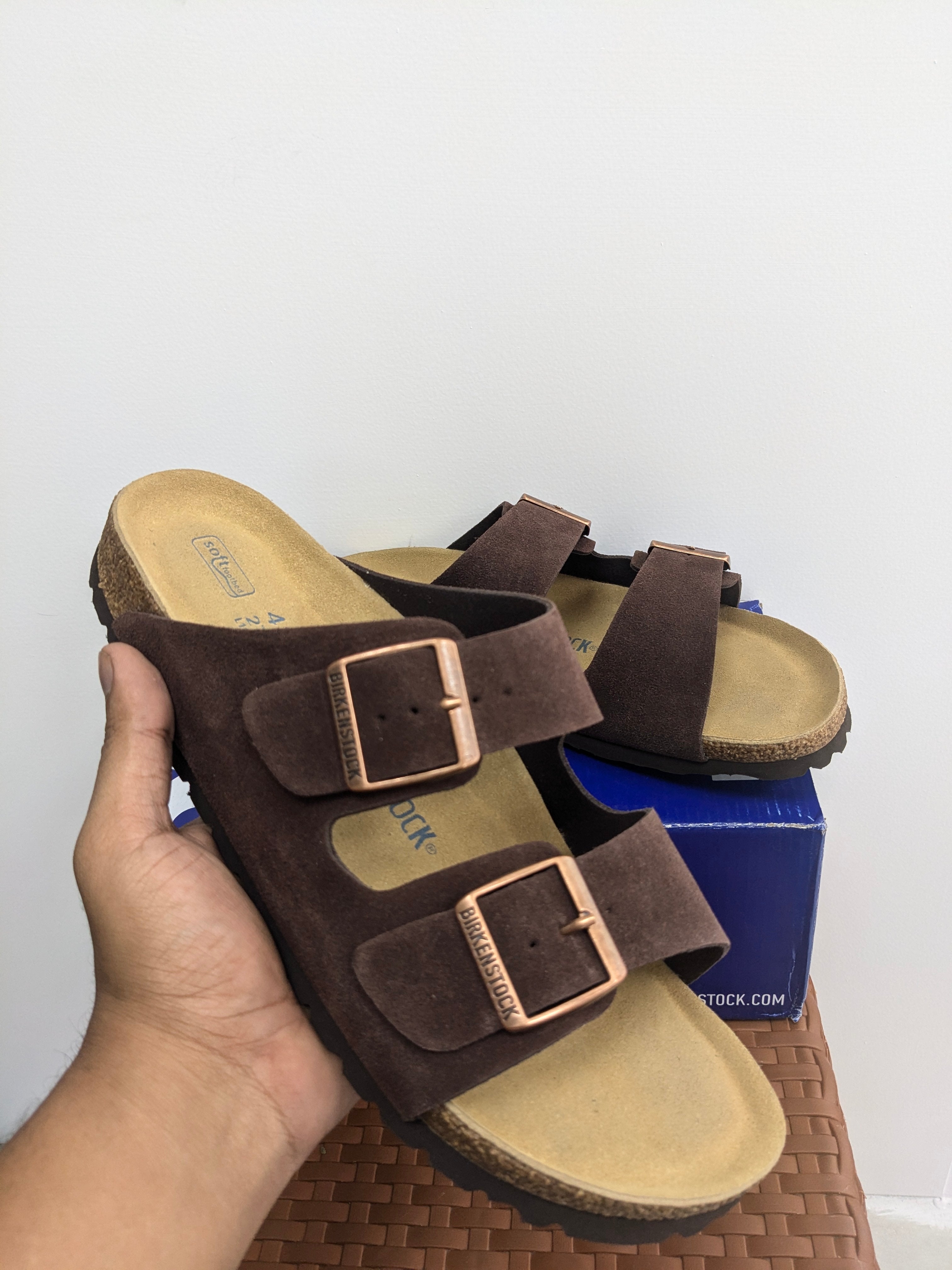 Birkenstock | Arizona Suede Chocolate
