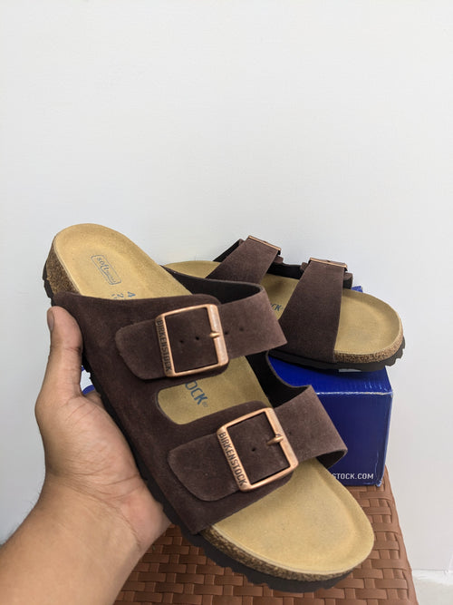 Birkenstock | Arizona Suede Chocolate