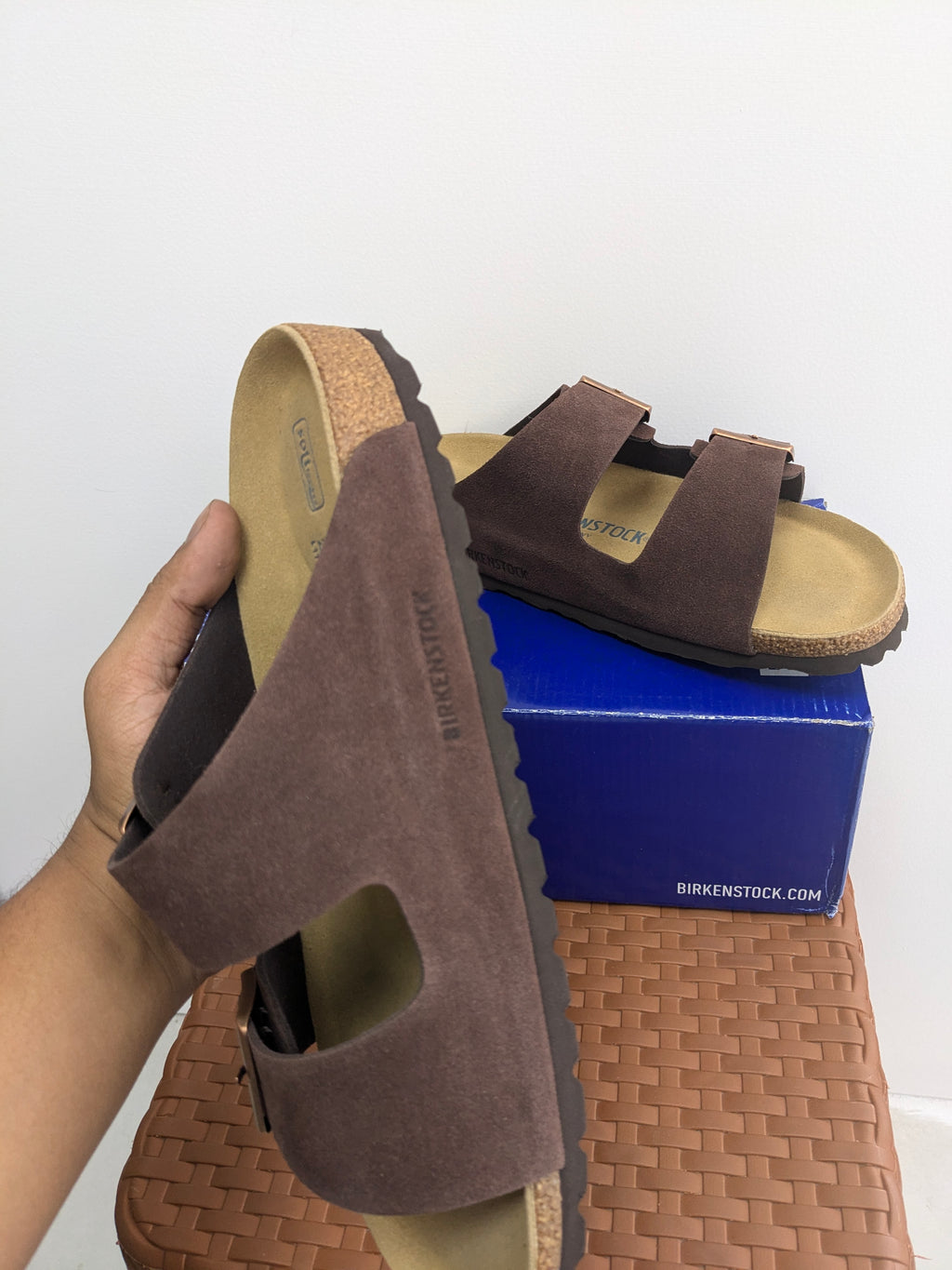 Birkenstock | Arizona Suede Chocolate