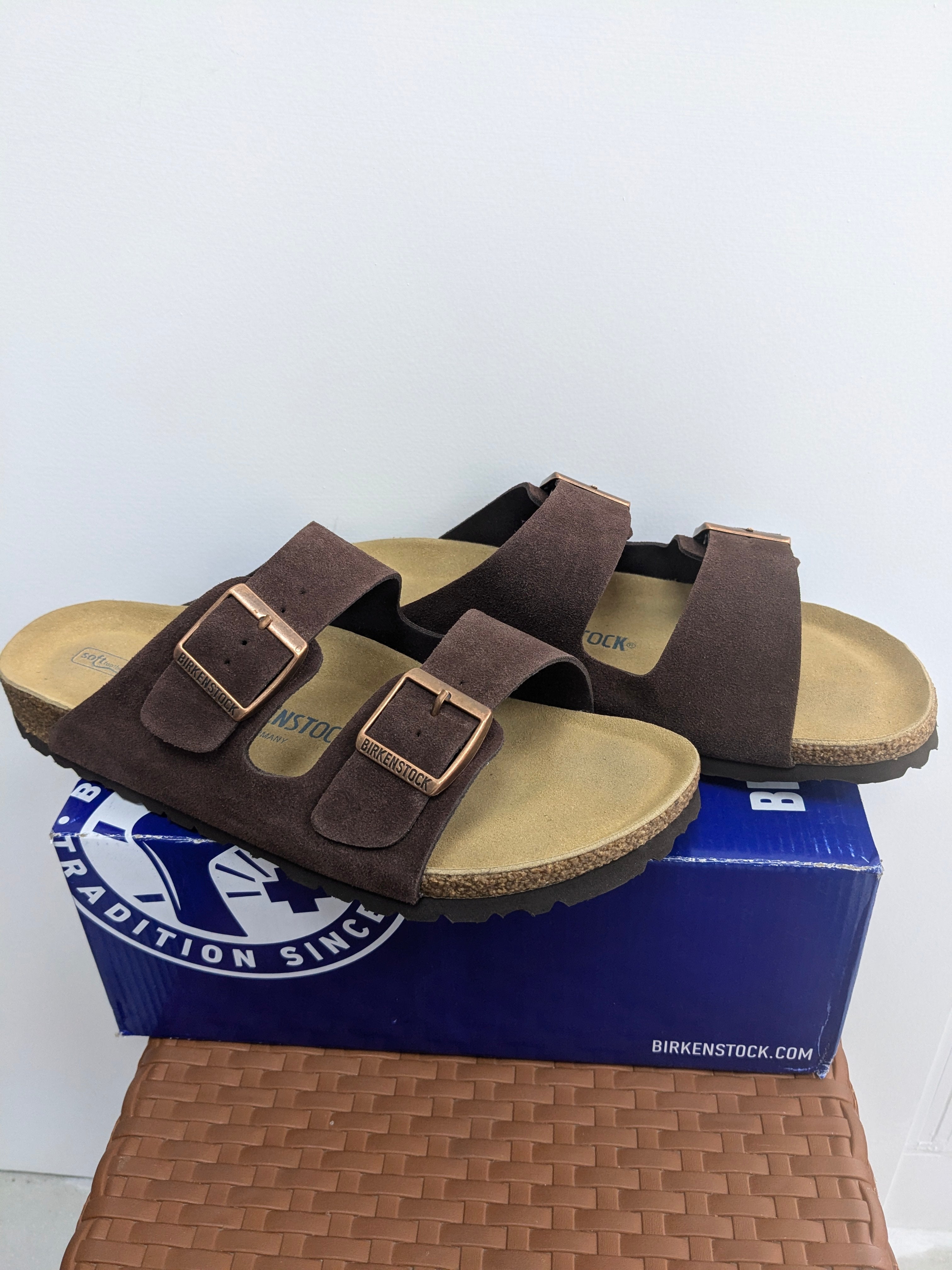 Birkenstock | Arizona Suede Chocolate