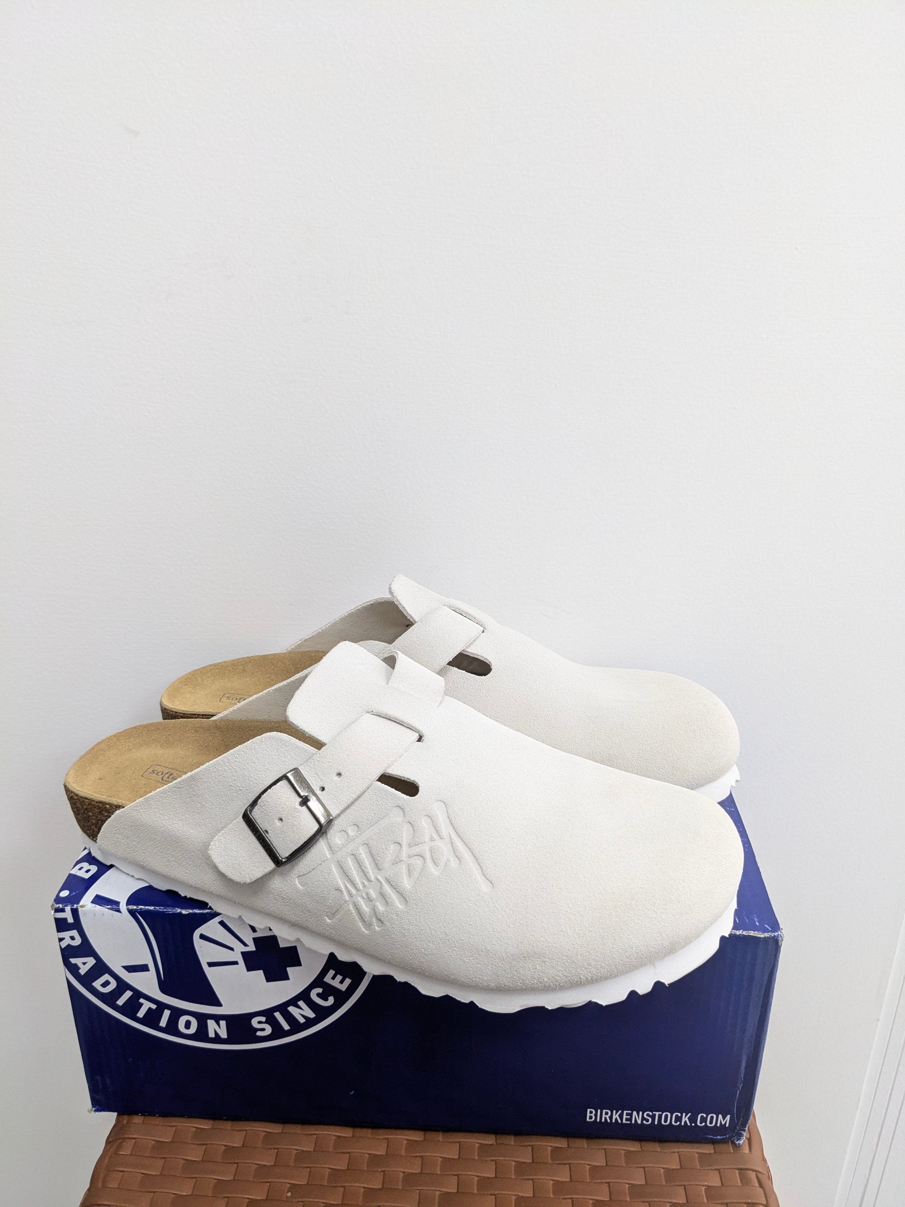 Birkenstock | Boston Stussy Sedue White