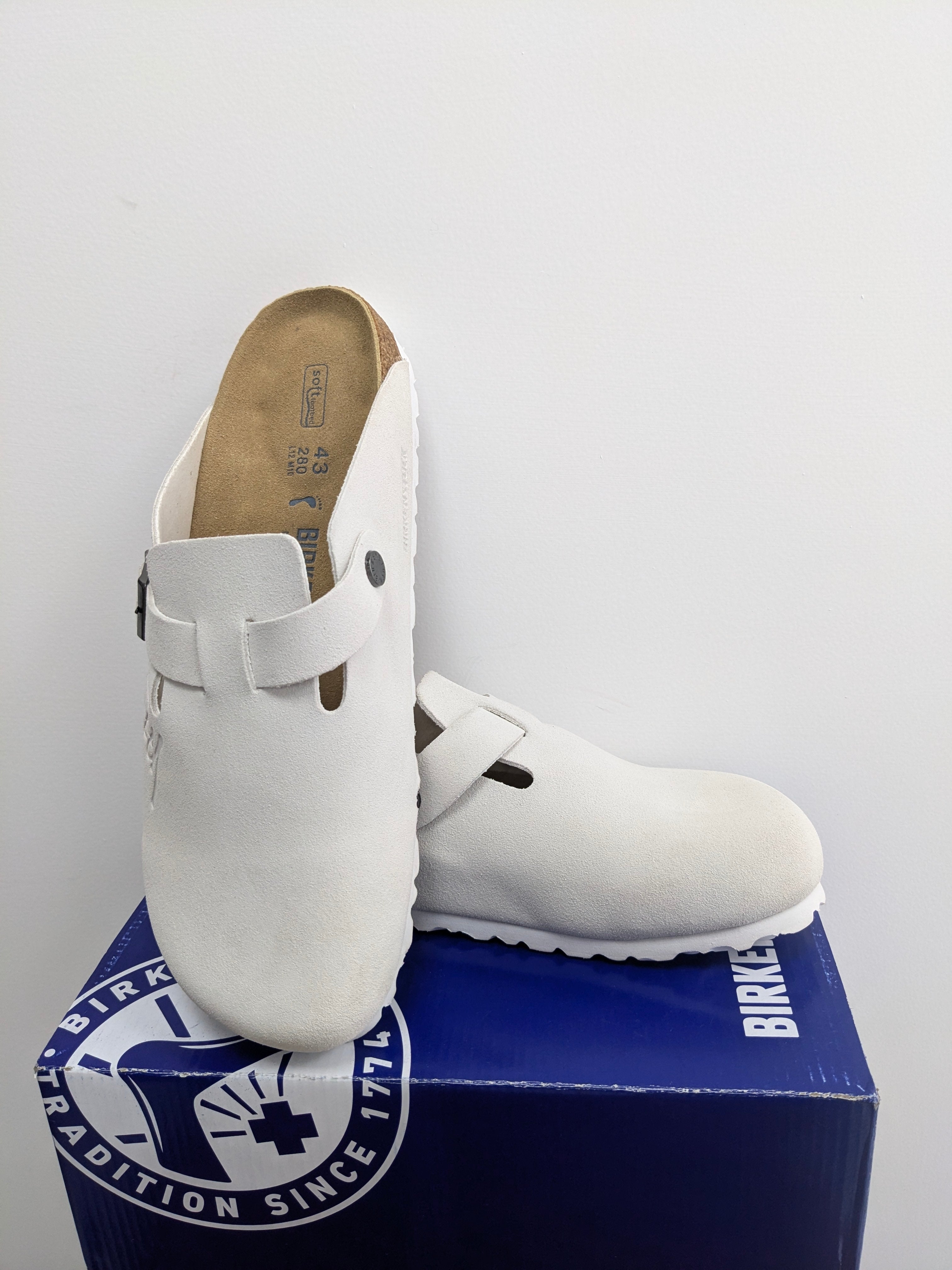Birkenstock | Boston Stussy Sedue White