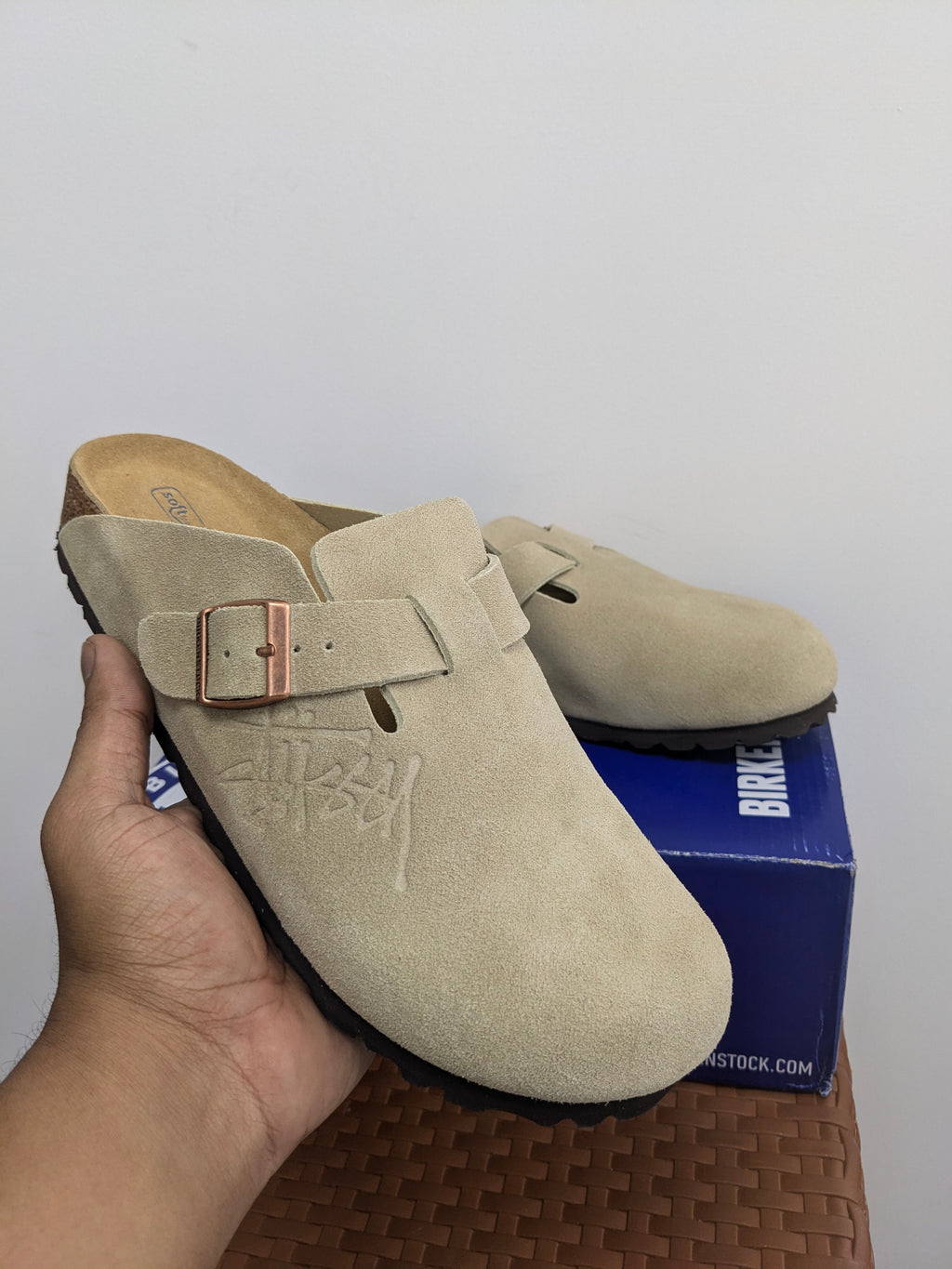Birkenstock | Boston Stussy Sedue Light Beige