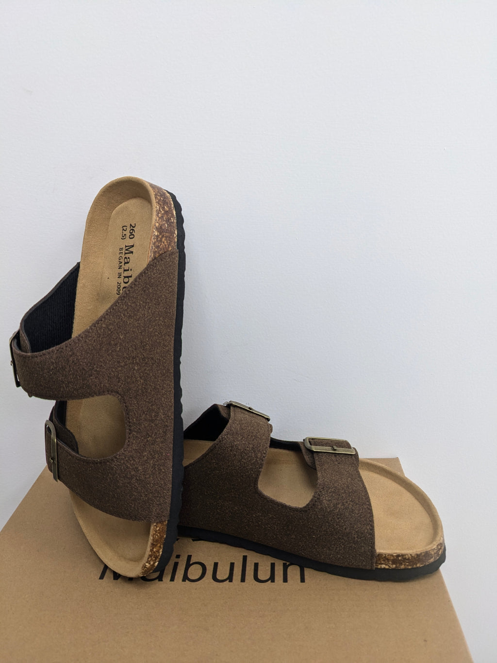 Maibulun | Arizona Suede Dark Brown