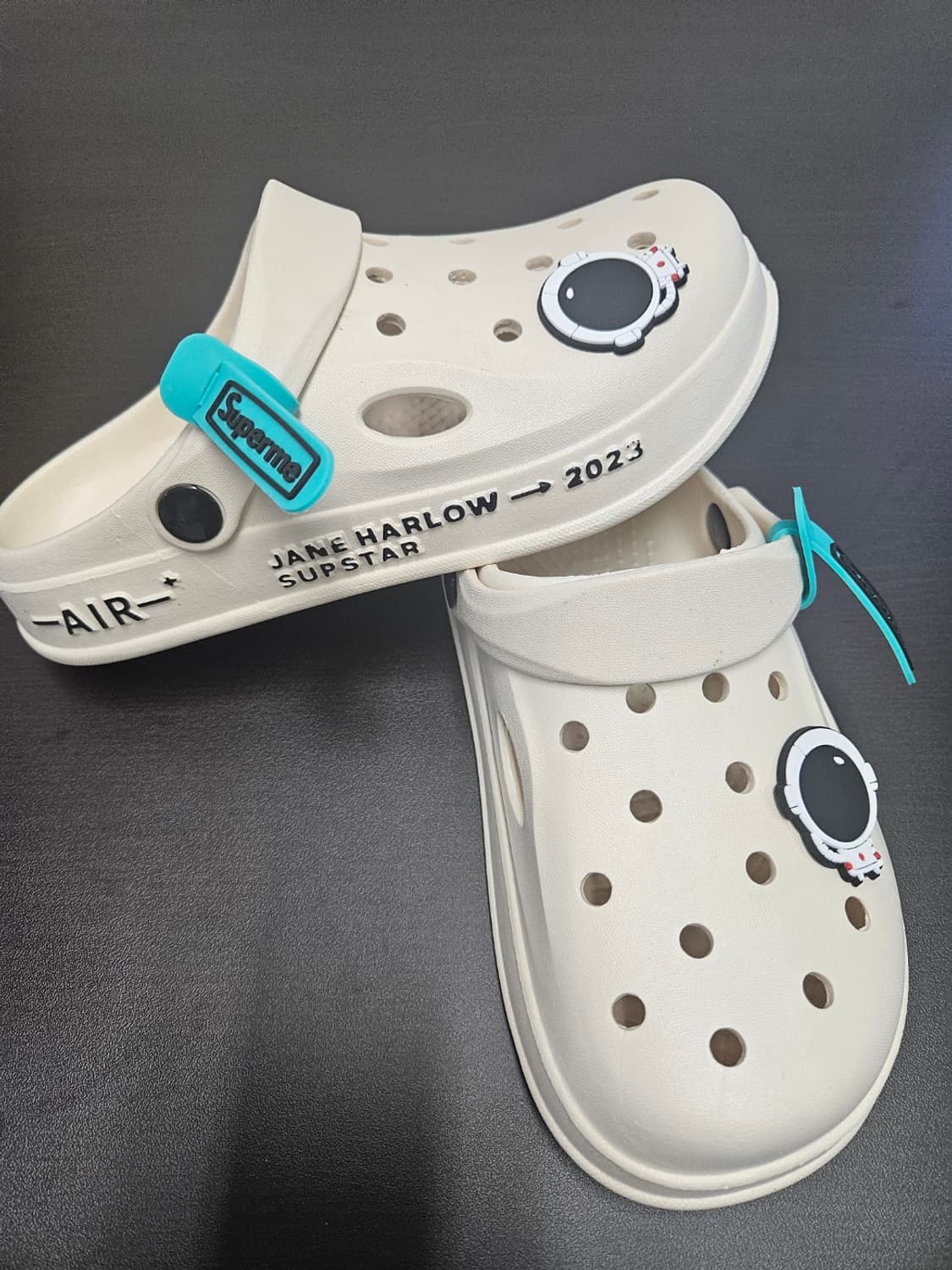 Supreme Style White Clogs