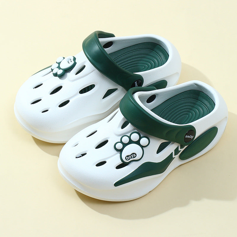 beice Double Sole Clogs green 35/36 size only