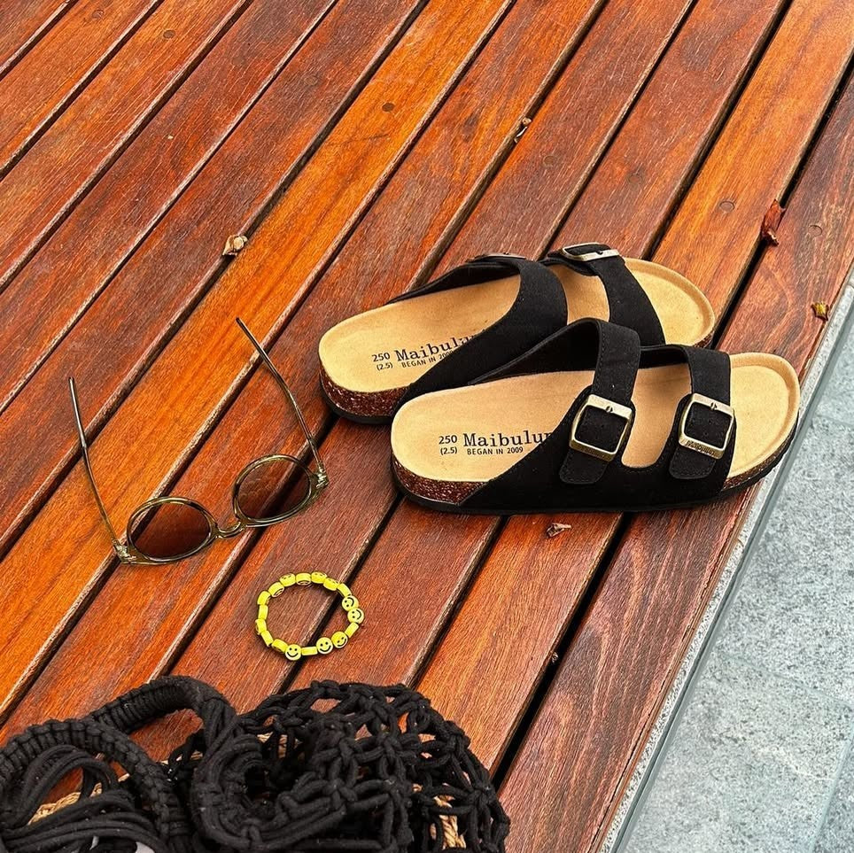 Maibulun | Arizona Suede Black
