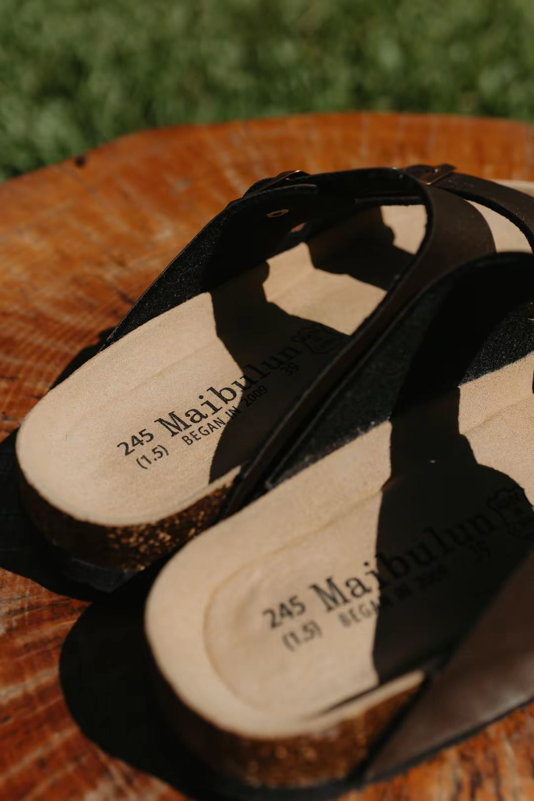 Maibulun Arizona Sandals Black